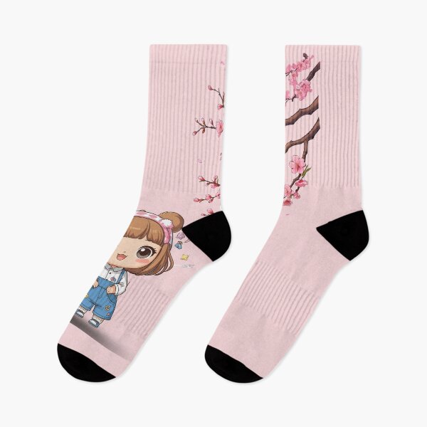 Item preview, Kawaii Sakura Girl with Cat – Cute Japanese Anime Design designed and sold by reemavibe.