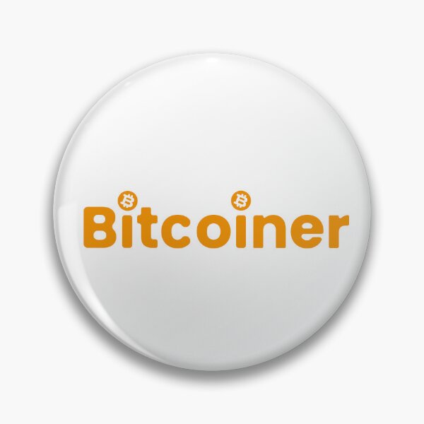 Item preview, Bitcoiner – Orange Minimalist Crypto Text Logo designed and sold by MarcVan.