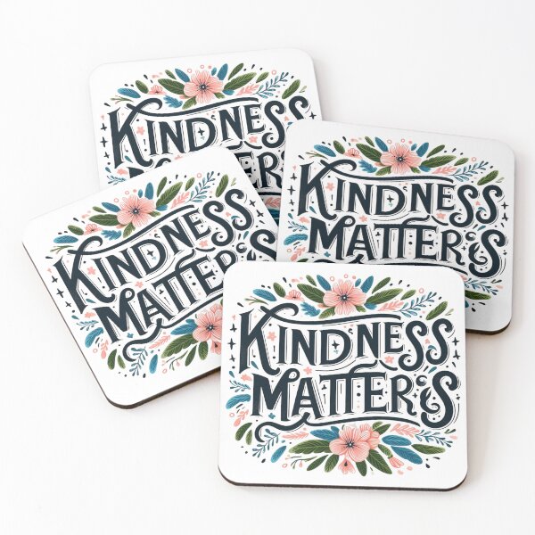 Item preview, Kindness Matters – Handwritten font with floral details designed and sold by Anna2492.