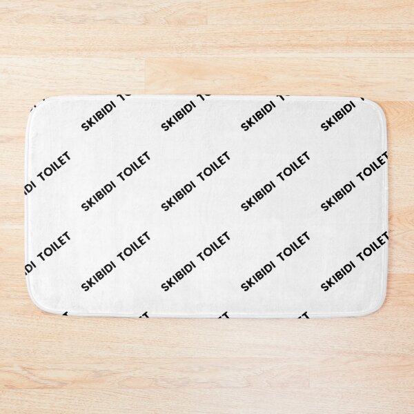 Item preview, SKIBIDI TOILET – Slanted Text Meme Logo designed and sold by MarcVan.