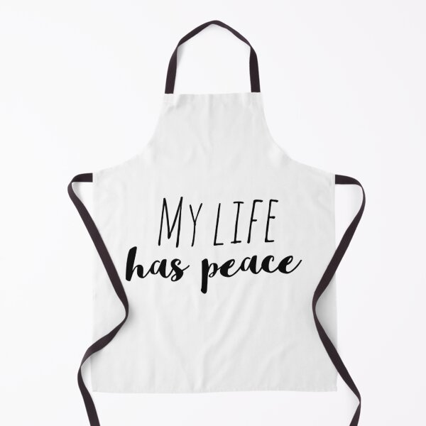 Item preview, My Life Has Peace – Affirmation – Tranquil Living Typography Design designed and sold by Camila Ardila.
