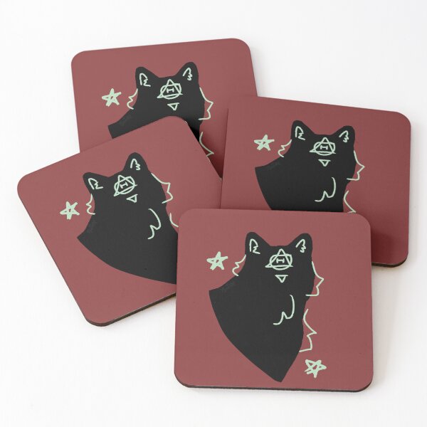 Item preview, Therian cat silhouette designed and sold by 5decibels.