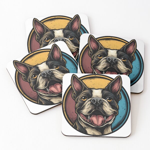 Item preview, Boston Terrier - Perky Pup with Big Personality designed and sold by Mobtown Arts.