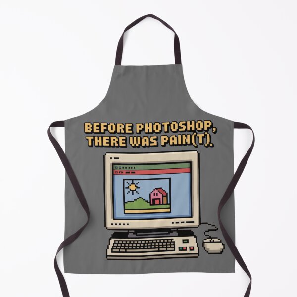 Item preview, Before Photoshop, There Was Pain(T) - Retro Pixel PC Art designed and sold by ByBryteG.