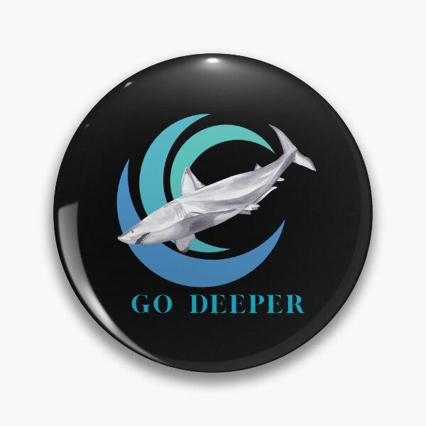 Item preview, Shark Diving Deeper designed and sold by CYANA123.