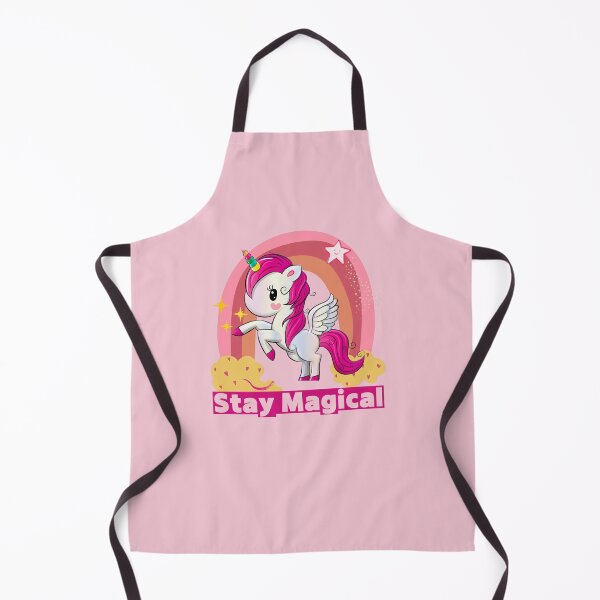Item preview, Stay Magical – Cute Kawaii Unicorn Rainbow Art – Pastel Fantasy Girl Gift designed and sold by PCGraphicStudio.