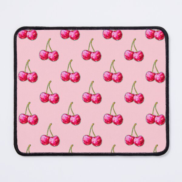 Item preview, Cherries with a Pink Background designed and sold by MulberryMaeve.