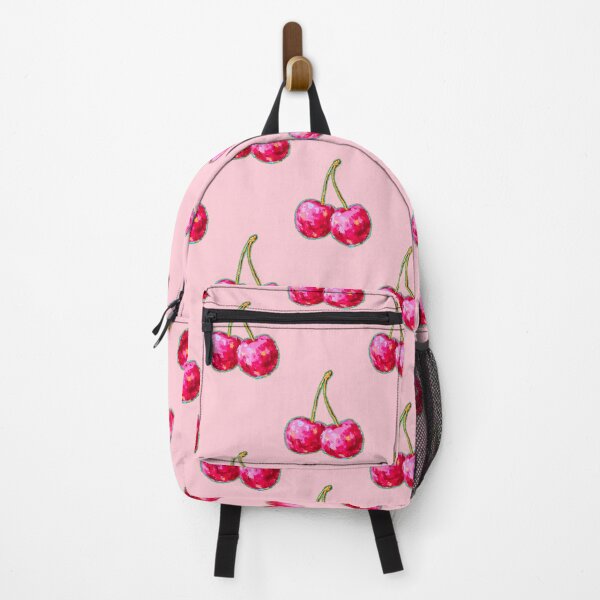 Item preview, Cherries with a Pink Background designed and sold by MulberryMaeve.