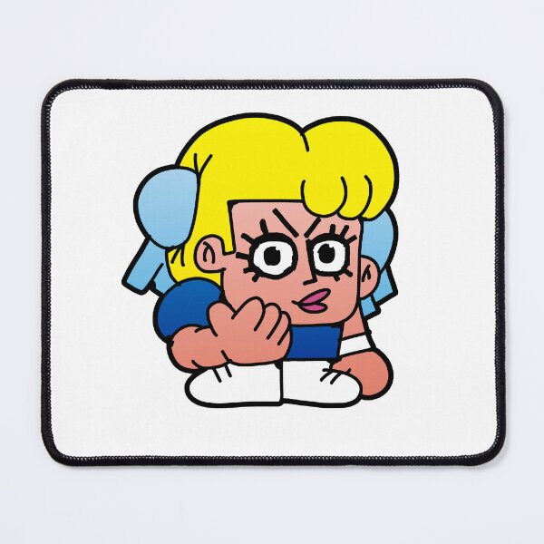 Item preview, Cute Battle Girl – Retro Anime Fighter Style designed and sold by hoggylorente.