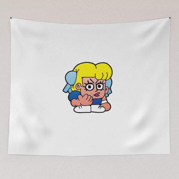 Item preview, Cute Battle Girl – Retro Anime Fighter Style designed and sold by hoggylorente.