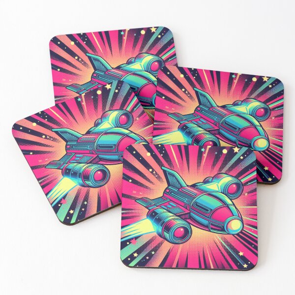 Item preview, Colorful spaceship desighn  designed and sold by Dogandesighn.