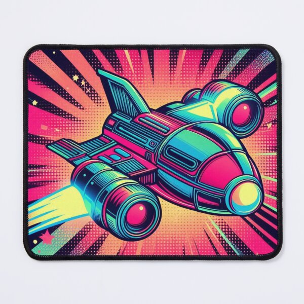 Item preview, Colorful spaceship desighn  designed and sold by Dogandesighn.