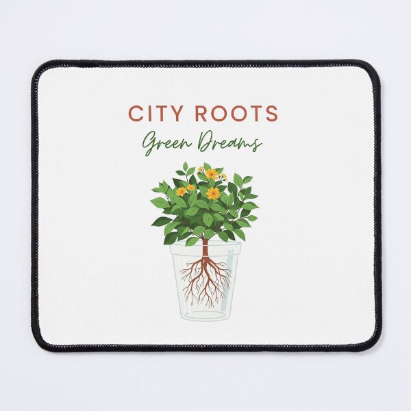 Item preview, City Roots, Green Dreams – Urban Gardening Lover Shirt designed and sold by shashtopia.