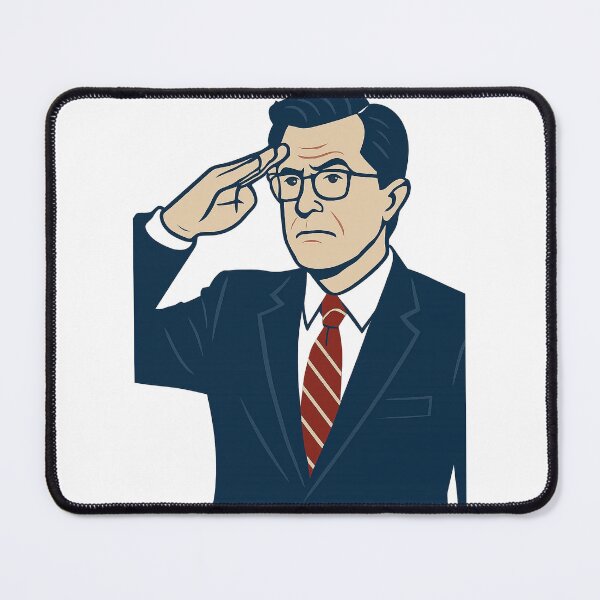 Item preview, Stephen Colbert Salute Pose designed and sold by Uglyandcute.