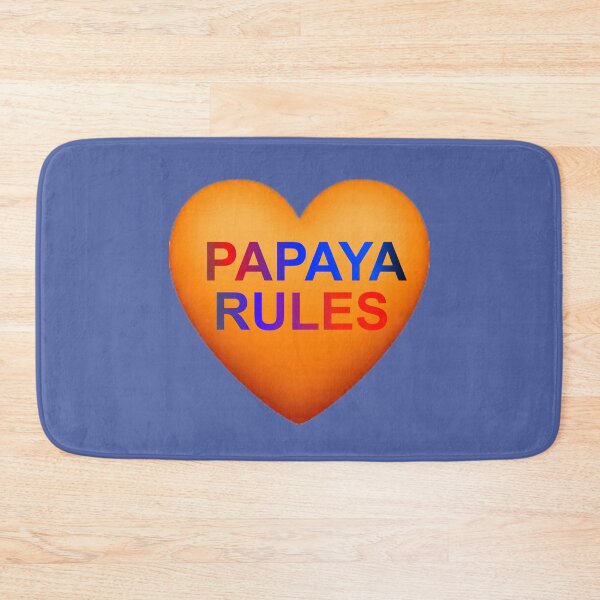Item preview, Love Papaya Rules designed and sold by ZooStateofMind.