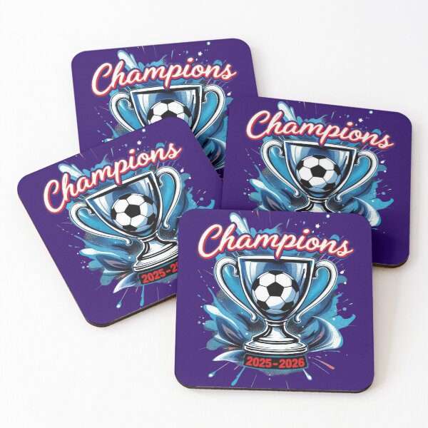 Item preview, Soccer fantasy trophy, champions football Design - Football Winner designed and sold by TheGaliyaStudio.