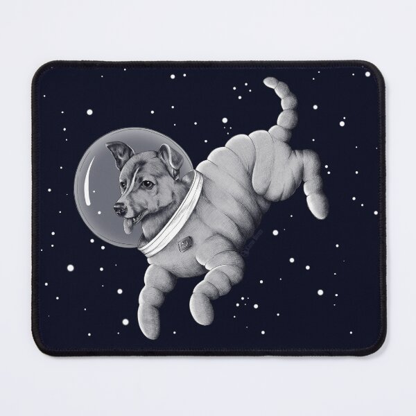 Item preview, Laika, the space dog designed and sold by castormother.