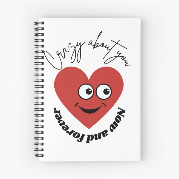Item preview, Crazy about you heart design designed and sold by GoldPixelQueen.