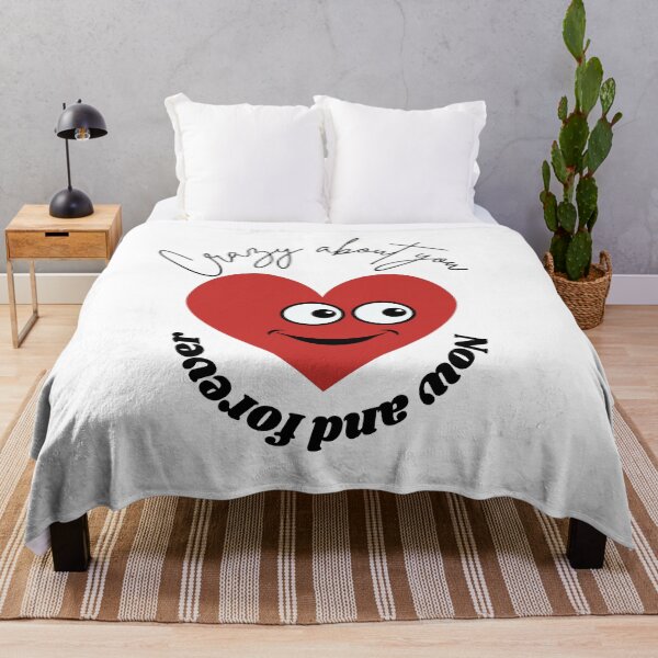 Item preview, Crazy about you heart design designed and sold by GoldPixelQueen.