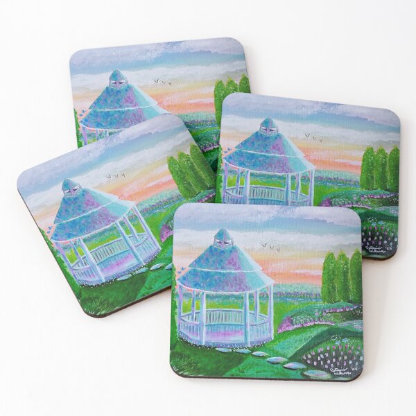 Item preview, Sunset Gazebo designed and sold by CathyWilliamsArt.
