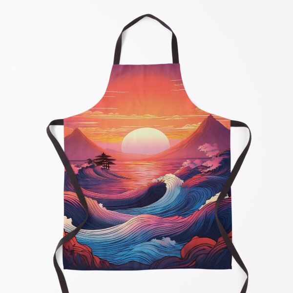 Artikelvorschau, Japanischer Wave-Synthwave-Stil entworfen und verkauft von Boxing Kangaroo Retail Company.