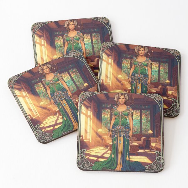 Item preview, If Jennifer Aniston was on a Tarot Card! designed and sold by Ink And Inspire.