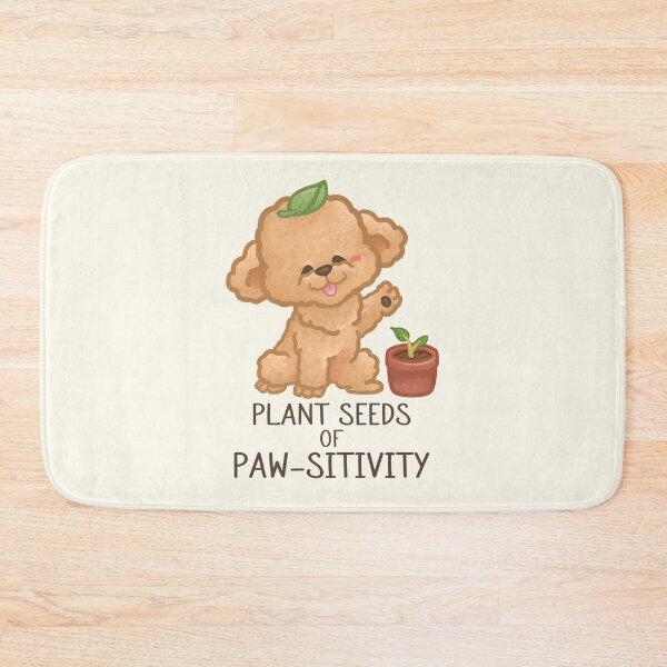 Item preview, Plant Seeds of Paw-sitivity Pun designed and sold by Khotekmei.