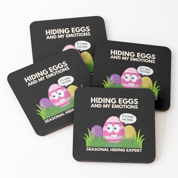 Item preview, Hiding Eggs and my Emotions – Dark designed and sold by buglevel.