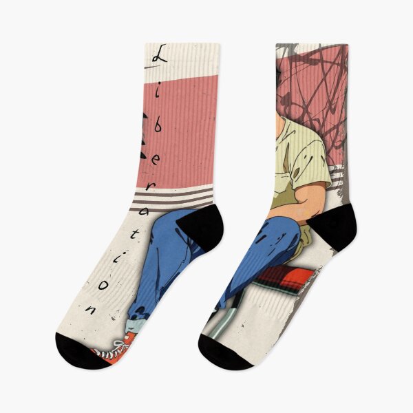 Item preview, Liberation Anime Streetwear | Bold Kanji Grunge Aesthetic designed and sold by KomoFrames.