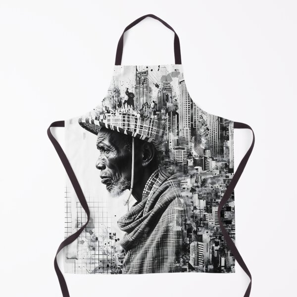 Item preview, African Maasai Sage - Artistic Urban Fusion designed and sold by SparkleVibes.