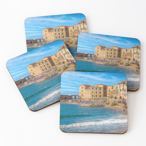 Item preview, Saturday on the Beach in Cefalu designed and sold by Viv Thompson Photography .
