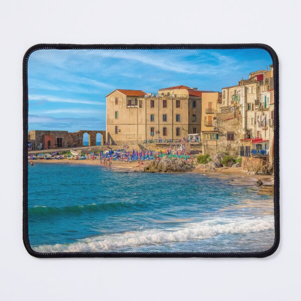 Item preview, Saturday on the Beach in Cefalu designed and sold by Viv Thompson Photography .