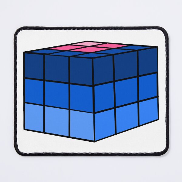 Item preview, Rubik Omnisexual Pride Flag Cube designed and sold by HarveyHandcraftsandDesigns.