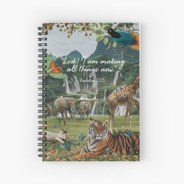 NEW WORLD Spiral Notebook