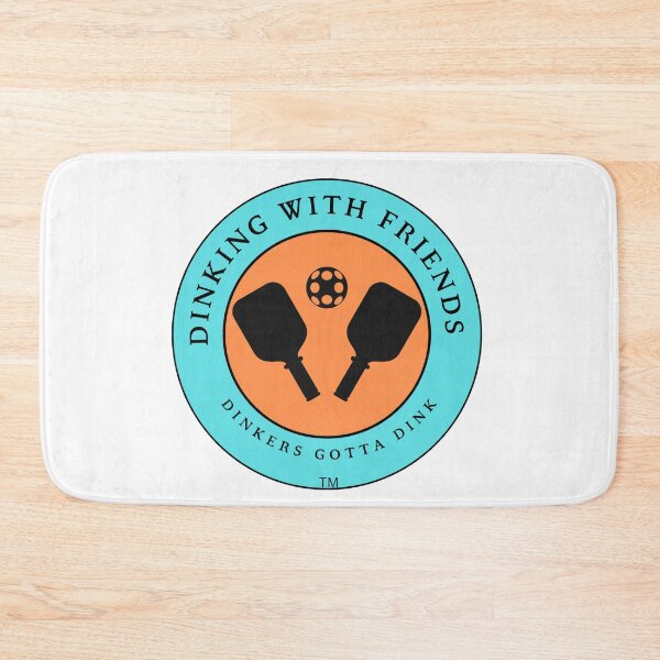 Item preview, Teal/Orange Dinking with Friends designed and sold by Picklenut1969.