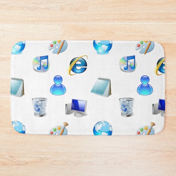 Item preview, Frutiger Aero Icon Pattern Aesthetic Y2K   designed and sold by STRAWPOP DESIGNS.
