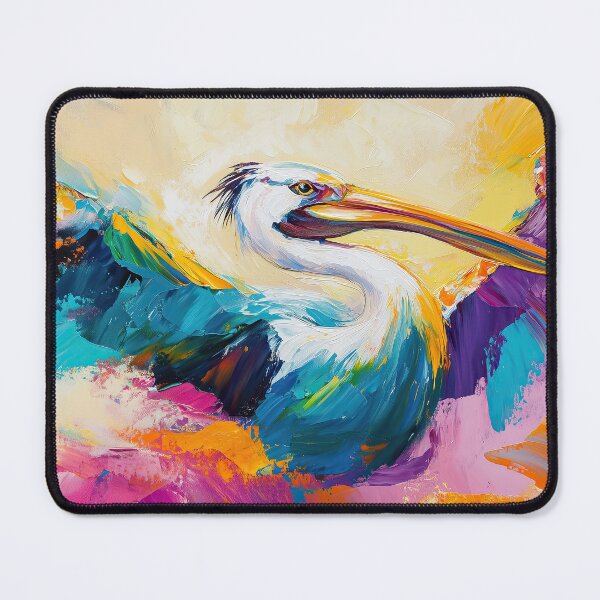 Item preview, VIBRANT FLIGHT OF THE EGRET designed and sold by ArtbyRolleen.