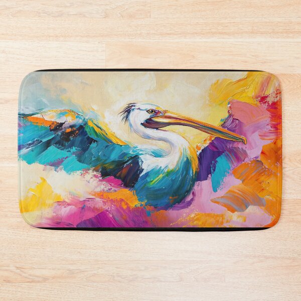 Item preview, VIBRANT FLIGHT OF THE EGRET designed and sold by ArtbyRolleen.