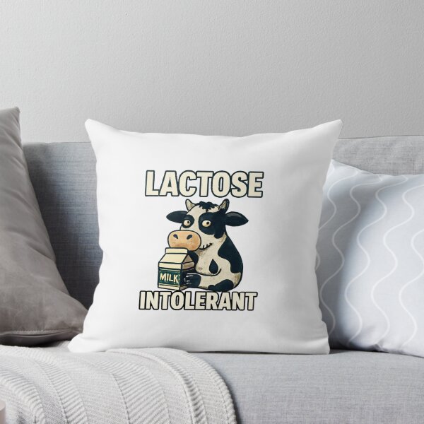 Item preview, Lactose Intolerant Cow Meme designed and sold by FBA.