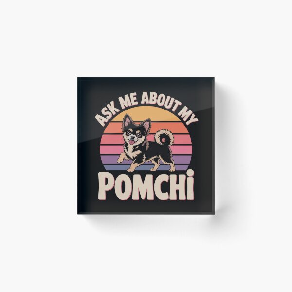 Item preview, Ask Me About My Pomchi designed and sold by theartfulaspie.