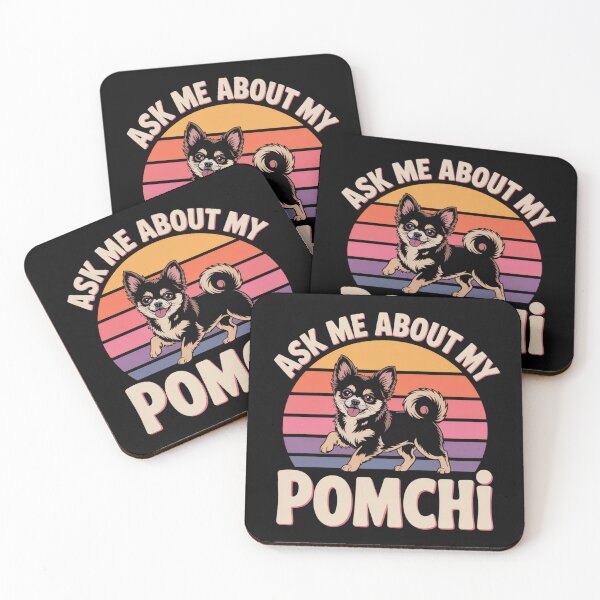 Item preview, Ask Me About My Pomchi designed and sold by theartfulaspie.