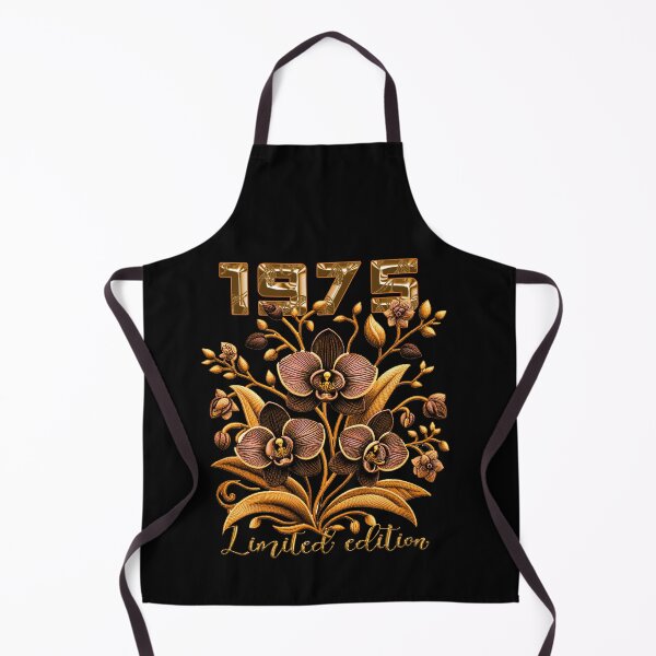 Item preview, Being Awesome Vintage 1975 - Birthday Golden flowers designed and sold by Bukhisz.