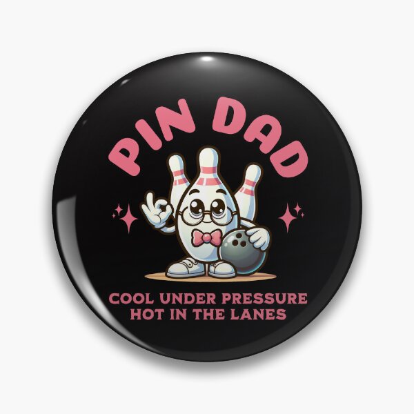 Item preview, Dad Bowling Shirt Pin Dad Unisex Tee, Papa Gift, Bowling Lover Shirt, Father's Day Gift, Funny Tee designed and sold by Orens POD.