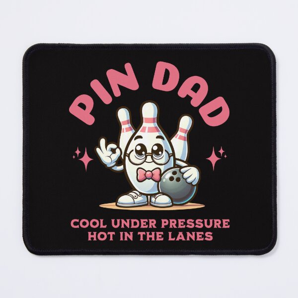Item preview, Dad Bowling Shirt Pin Dad Unisex Tee, Papa Gift, Bowling Lover Shirt, Father's Day Gift, Funny Tee designed and sold by Orens POD.