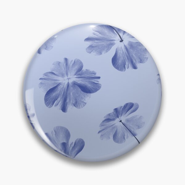 Item preview, Watercolor Blue Flower Pattern designed and sold by moonna designs.