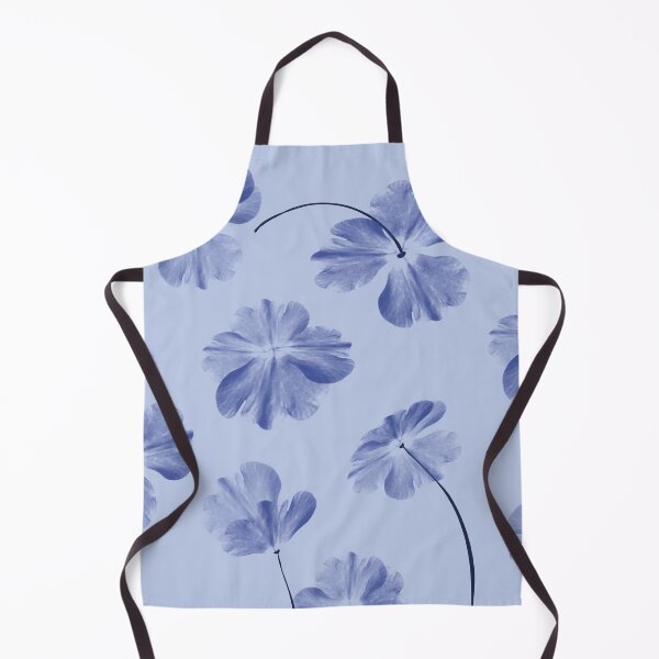 Item preview, Watercolor Blue Flower Pattern designed and sold by moonna designs.