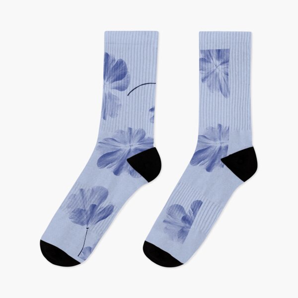 Item preview, Watercolor Blue Flower Pattern designed and sold by moonna designs.