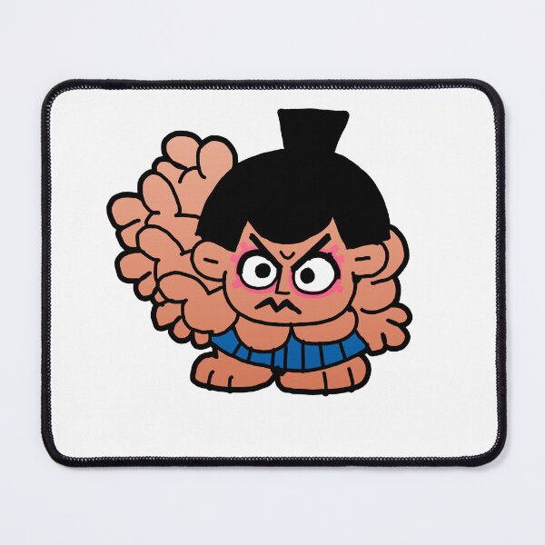 Item preview, Chibi Sumo Rage – Retro Battle Spirit designed and sold by hoggylorente.