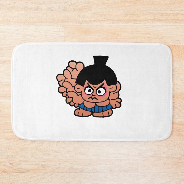 Item preview, Chibi Sumo Rage – Retro Battle Spirit designed and sold by hoggylorente.
