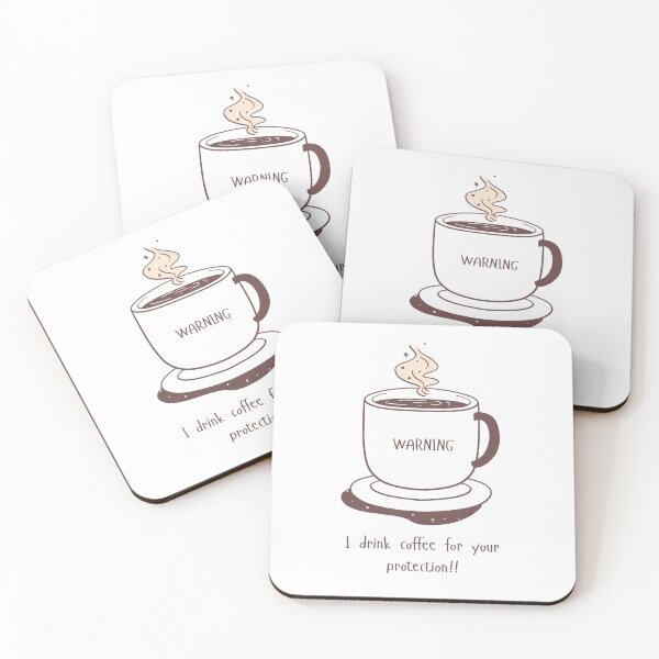Item preview, Coffee - needed for your protection designed and sold by arteena.